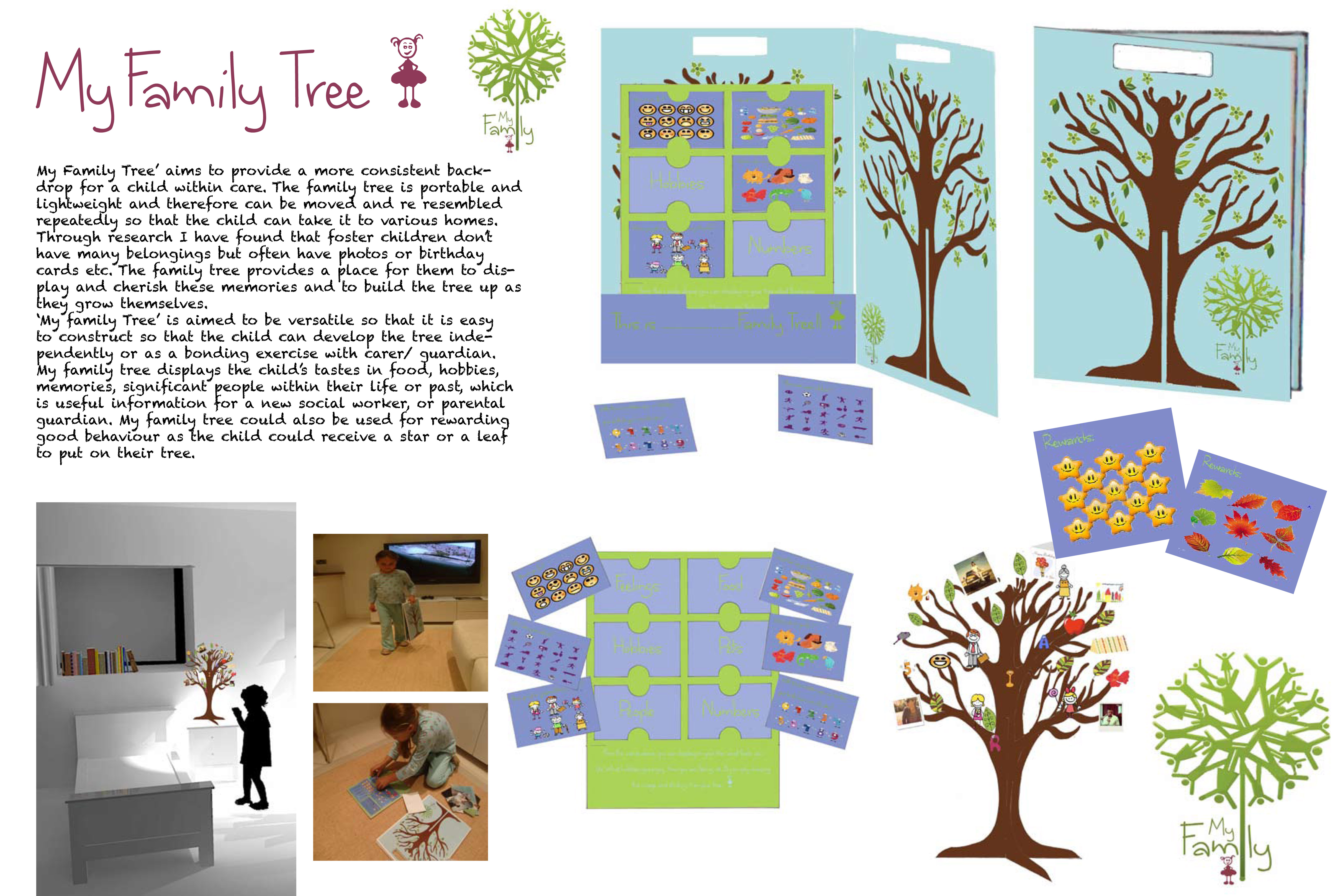 My Family Tree by Ria Parkinson of bwd