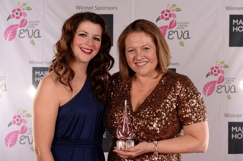 We are so proud to announce another win for the babes who design. Yes, we did it again! On September 23rd ladies from across the North West gathered in the spectacular Winter Gardens in Blackpool to discover the winners of the Enterprise Vision Awards 2016 (EVAS). A highly commended awards ceremony celebrating women entrepreneurialism.